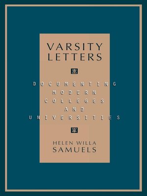 cover image of Varsity Letters